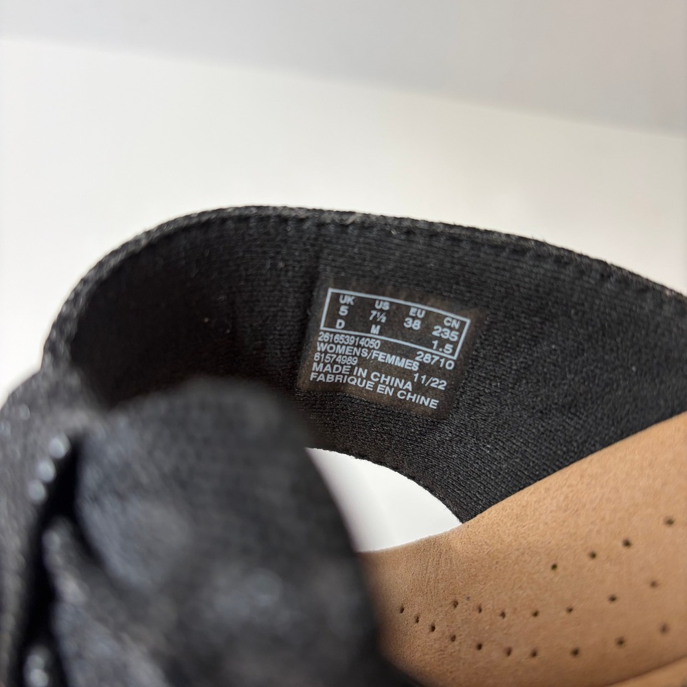 Clarks Laurieann Rae Black Snake Print Comfort Thong Sandals Womens 7.5 - Picture 7 of 7